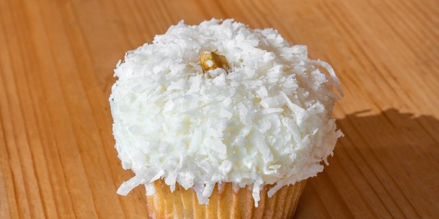 Nutty Coconut Cupcake