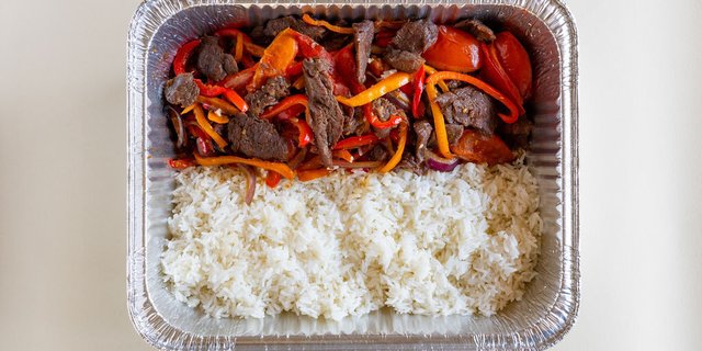 Peruvian Lomo Saltado Tray