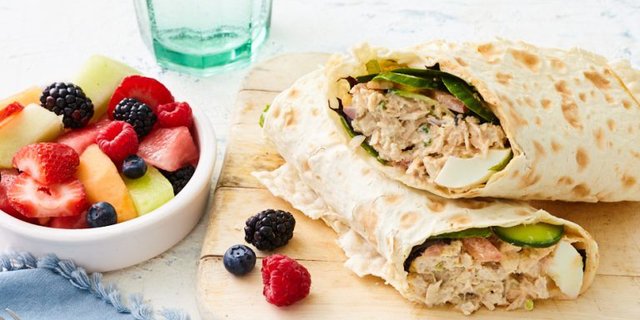 Albacore Tuna Wrap