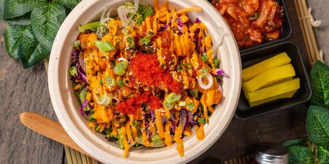 Saucy Asian Poke Bowl
