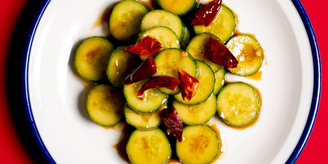 Marinated Cucumbers 腌黄瓜