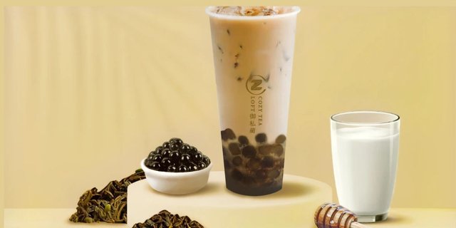 Individual Taiwanese Mango Green Tea