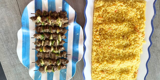Steak Souvlaki