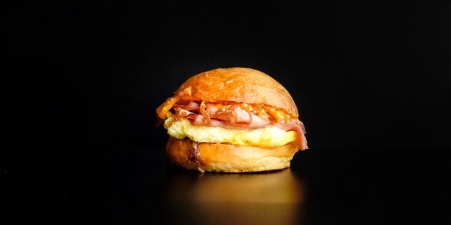 Ham Breakfast Jr. Sandwich