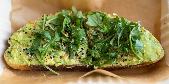 Avocado Greens Toast