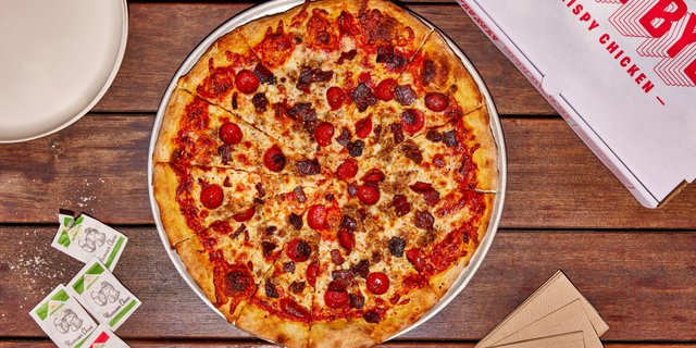 Hand-Stretched The Brooklyn Pizza