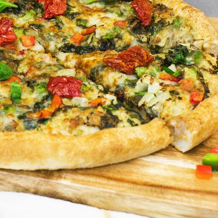 Pesto Veggie Pizza