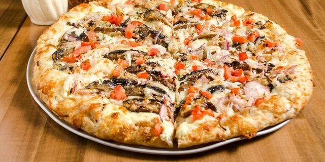 Tuscan Chicken Pizza