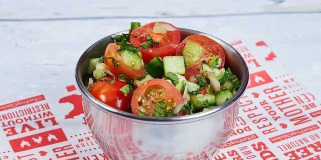 Tomato-Cucumber Salad