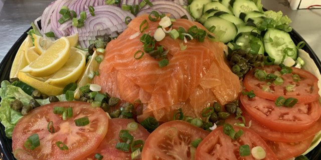 Smoked Norwegian Salmon Platter