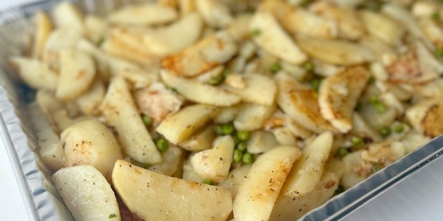 Vesuvio Potatoes