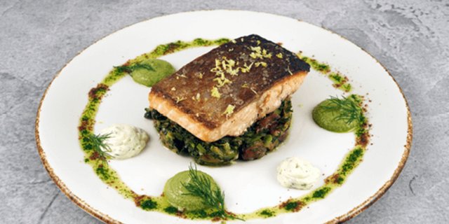 Pan-Roasted Salmon
