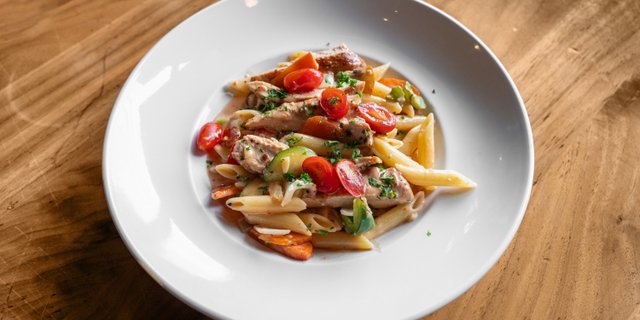 Pasta Estiva Bellissima con Pollo