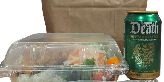 Tofu Plate Bagged Lunch
