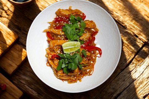 Pad Thai With Chicken