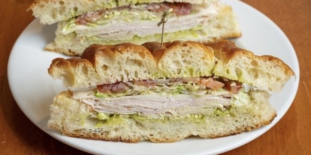 Turkey Pesto Sandwich
