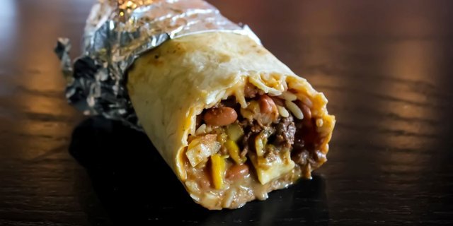 Steak Guisado Burrito