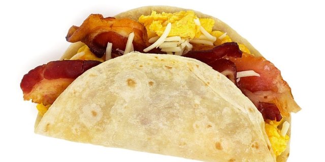 Bacon, Egg & Cheese Taco
