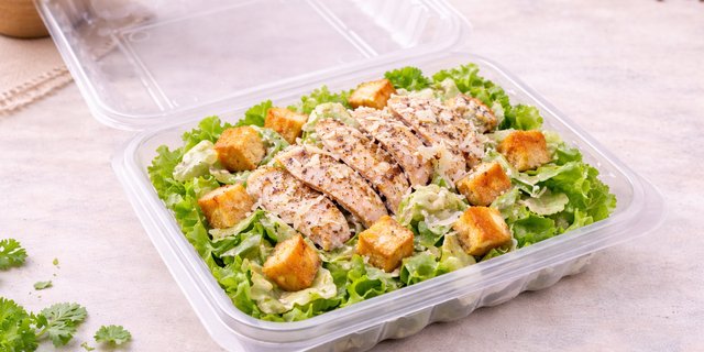 Individual Chicken Caesar Salad