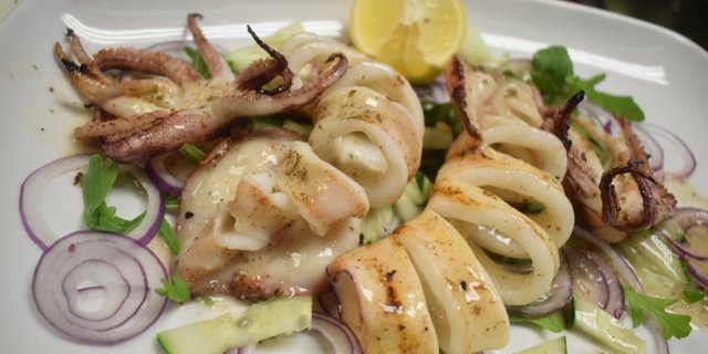 Grilled Calamari