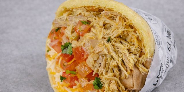 Chicken Arepa