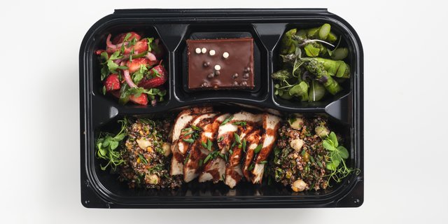 Strawberry Balsamic Chicken Boxed Meal