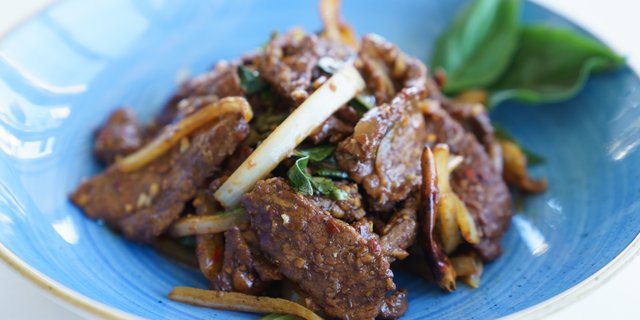 Spicy Basil Chili Beef