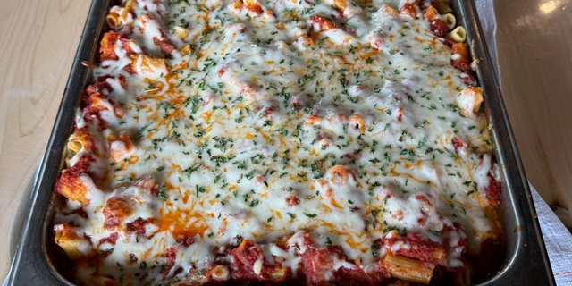 Baked Mostaccioli