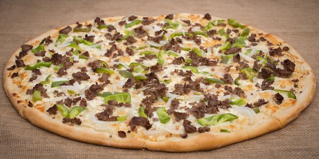 Philly Steak Pizza