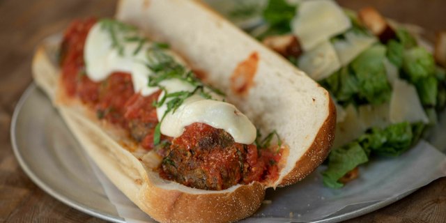 Meatball Parmesan Boxed Lunch