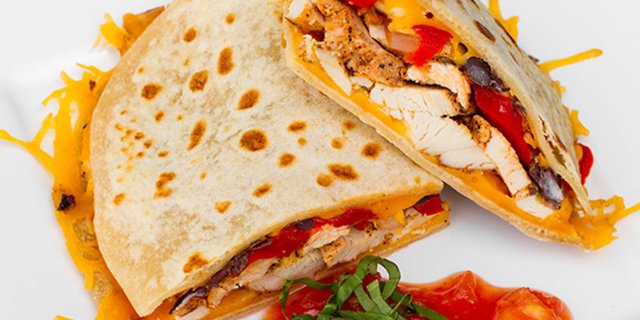Chicken Bacon Ranch Quesadillas