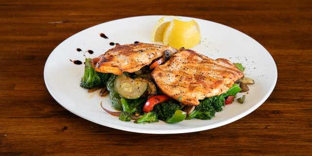 Grilled Chicken & Veggies