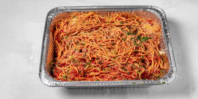Spaghetti W/ Marinara Tray