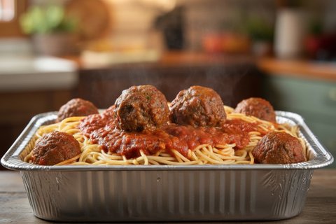 Spaghetti w/ Meatballs