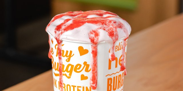 Organic Strawberry Coconut Shake