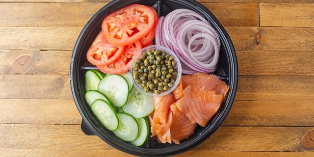 Lox & Veggie Platter