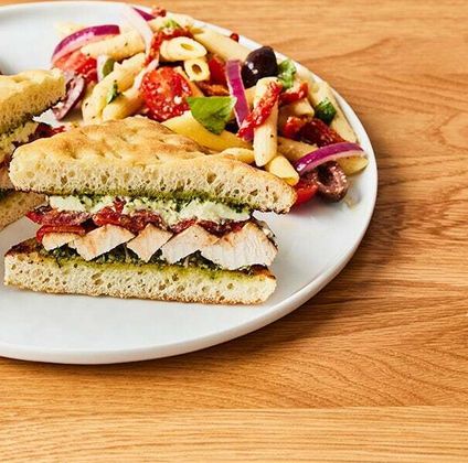 Bruschette Chicken Sandwich Boxed Lunch