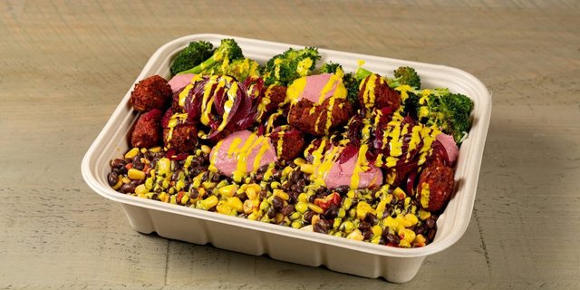 Beet Falafel (Bowl) Tray