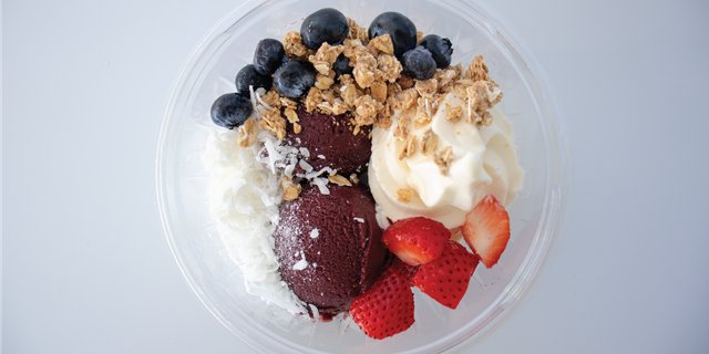 Build-Your-Own Acai & Frozen Yogurt Bowl