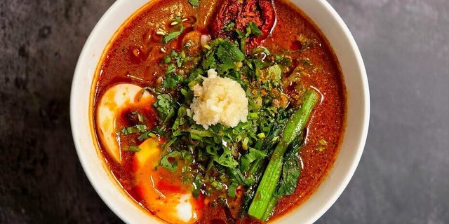 Veggie Spicy Miso Red Chili