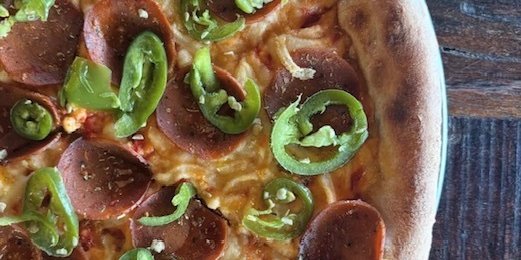 Vegan Chilis 'N Pep Pizza