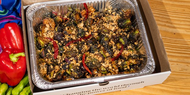 Szechuan Brussels Sprouts