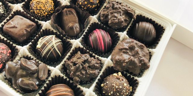 15 Piece Assorted Dark Chocolates