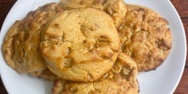 Half Baked Peanut Butter Cookies