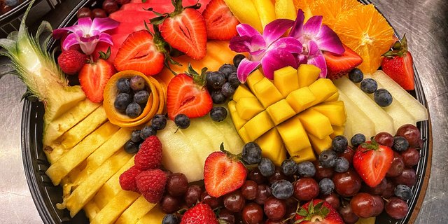 Rainbow Fruit Board