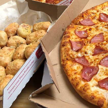 Pizza, Bread & Drinks - 2 Slice Per Person