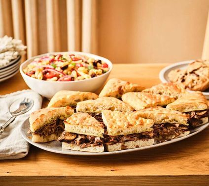 Steak Marsala Sandwich Tray