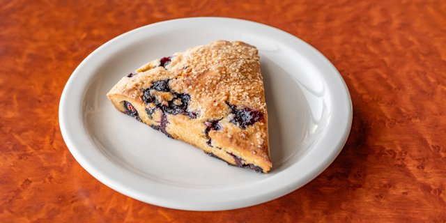 Vegan & Gluten-Friendly Blueberry Scone