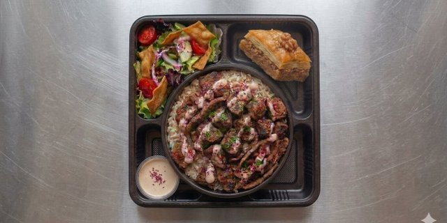 Beef Shawarma Bowl Boxed Lunch