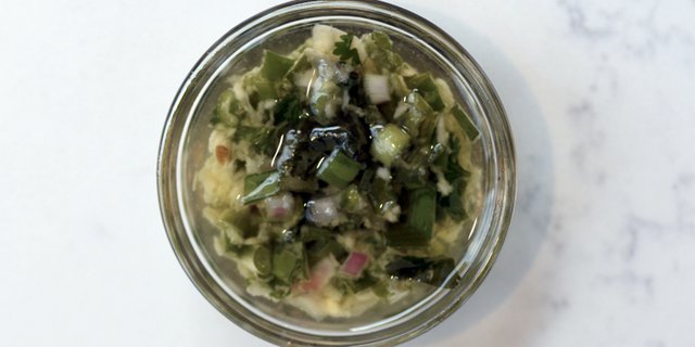Scallion Chimichurri